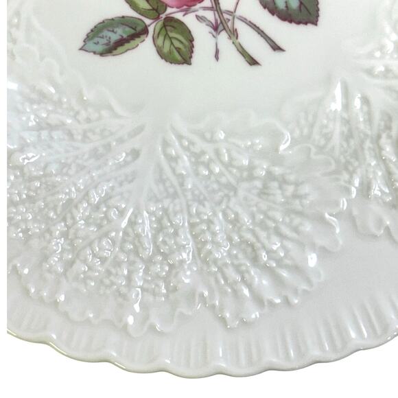 Spode Copeland/England Bone China Y2862 'Bridal Rose' 10.5" Dinner Plates-Set 2 - Picture 7 of 10